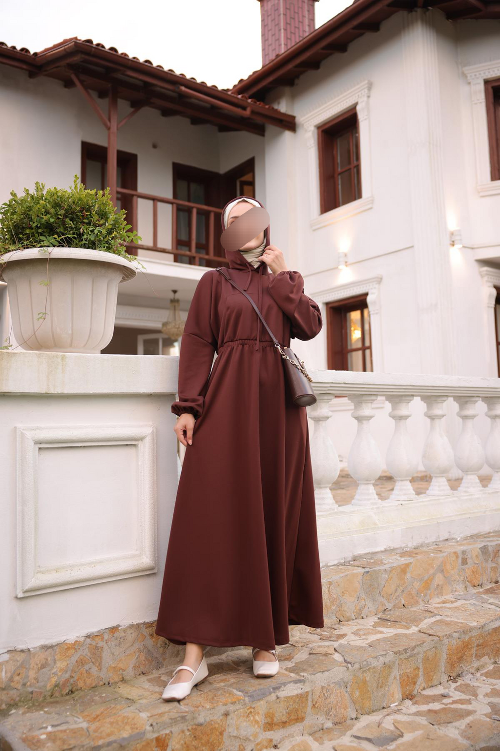 Hooded Sweatshirt Dress