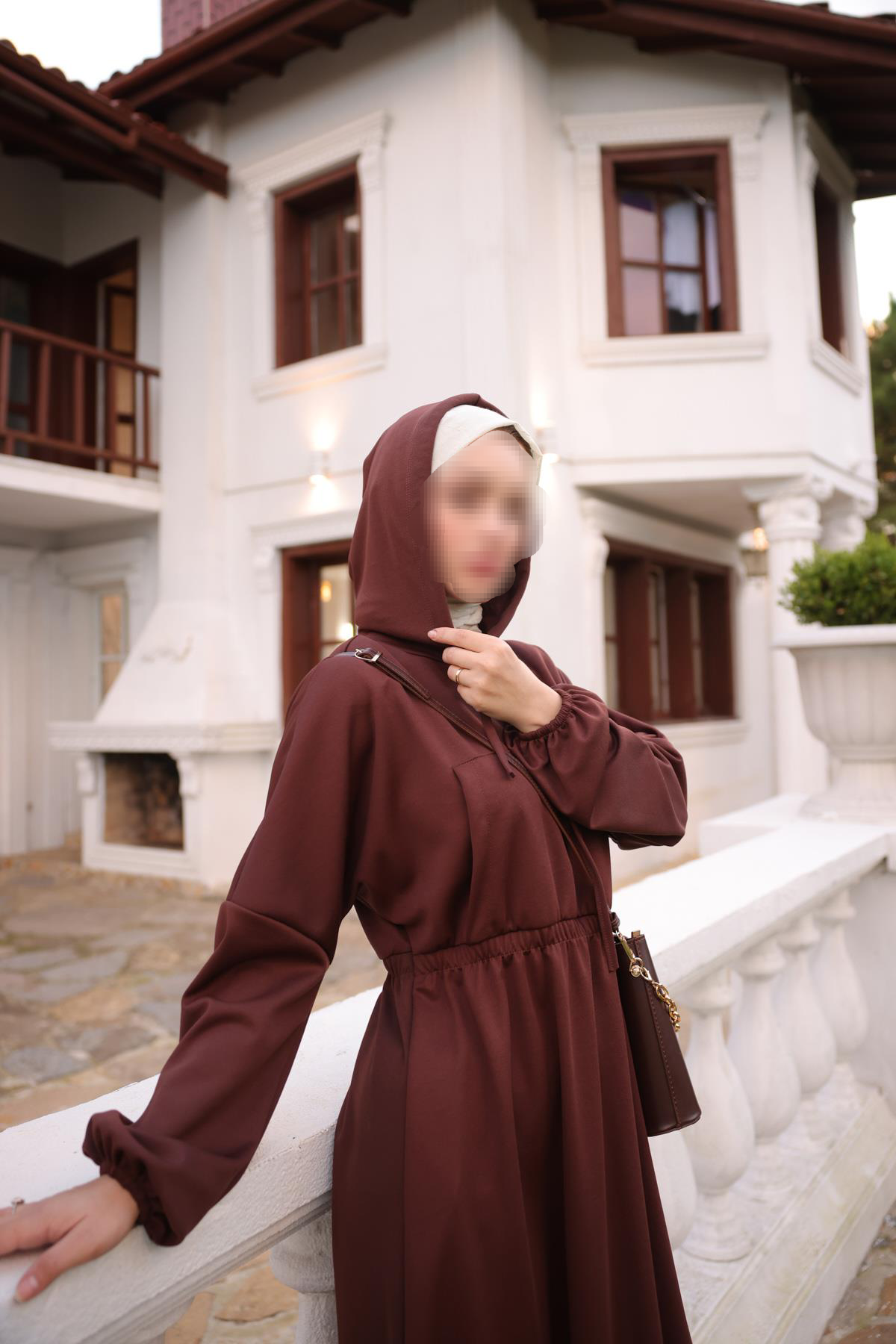Hooded Sweatshirt Dress