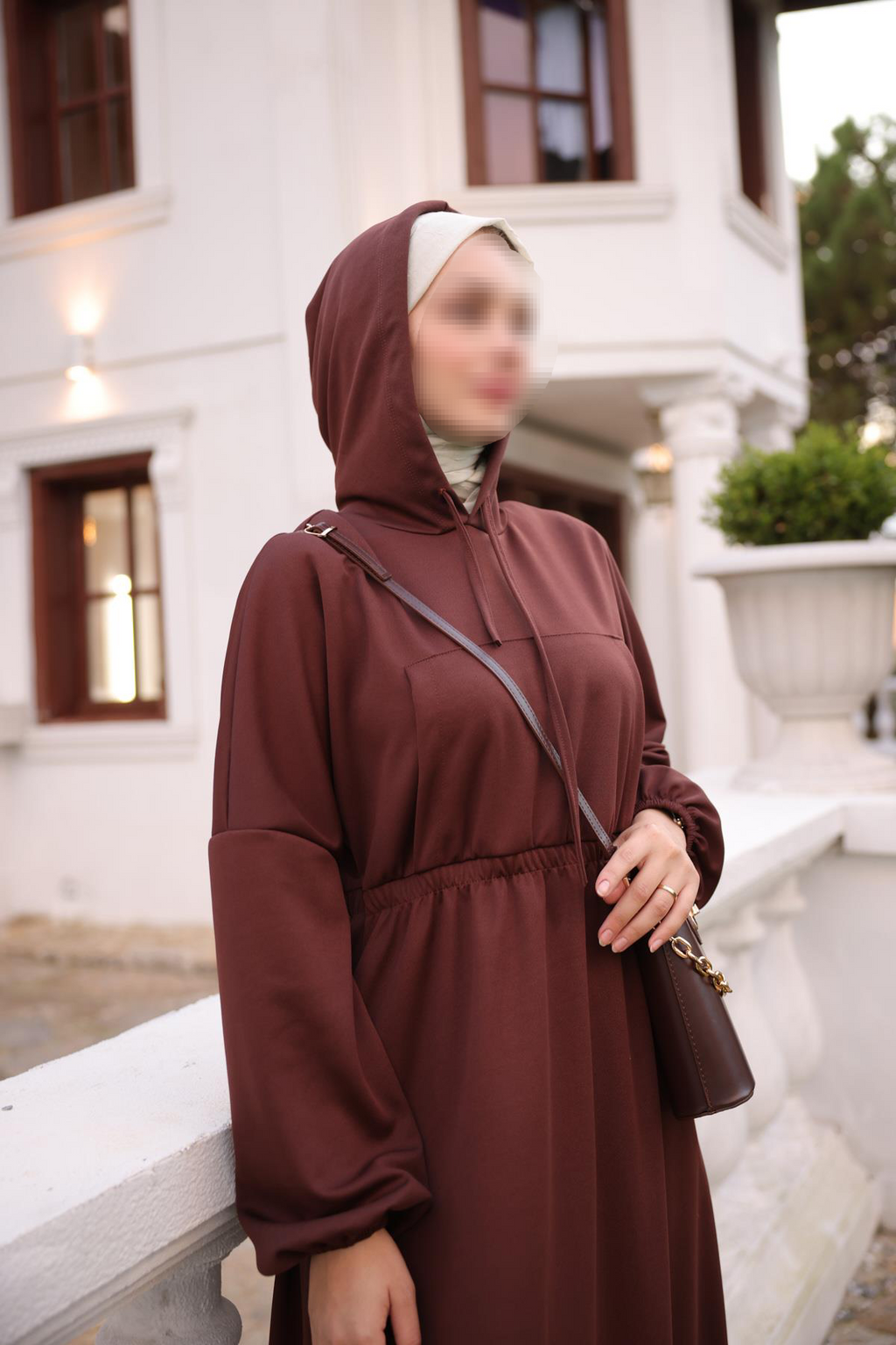 Hooded Sweatshirt Dress