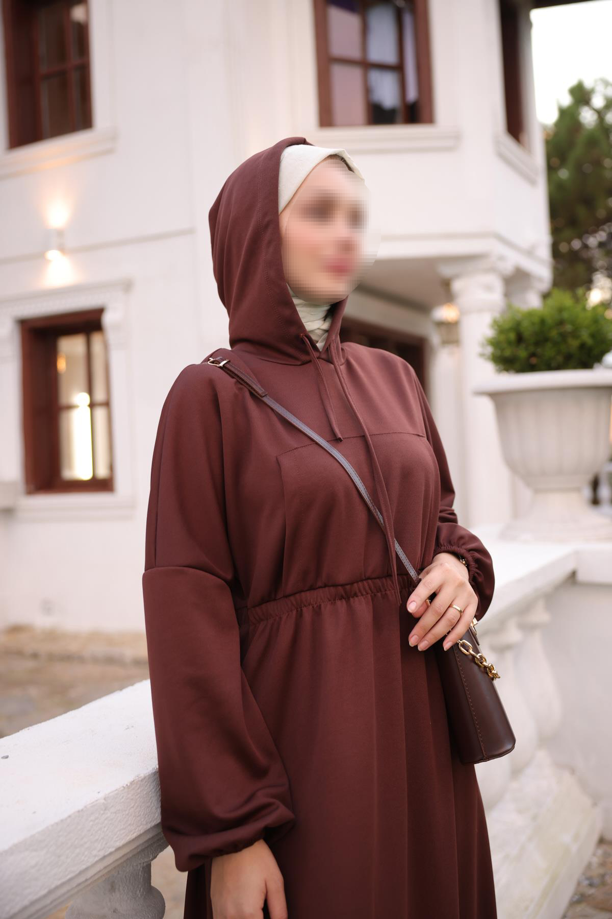 Hooded Sweatshirt Dress