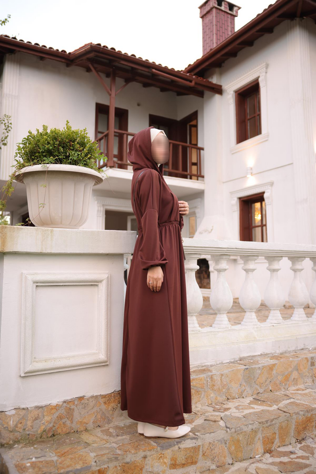 Hooded Sweatshirt Dress