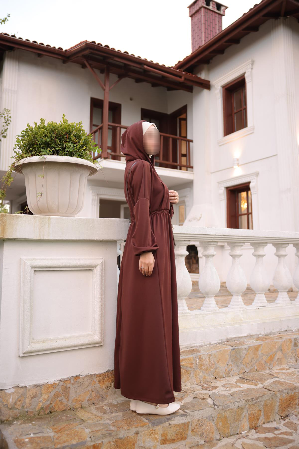 Hooded Sweatshirt Dress