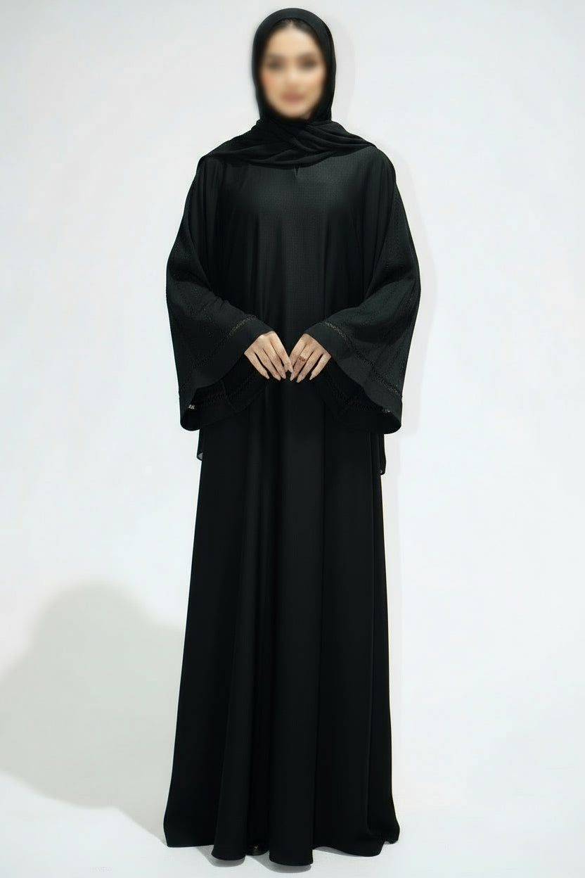 LAST ONE Sophia abaya in black