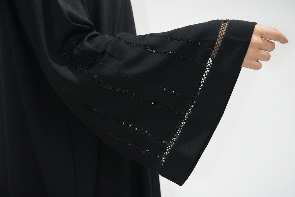 LAST ONE Sophia abaya in black