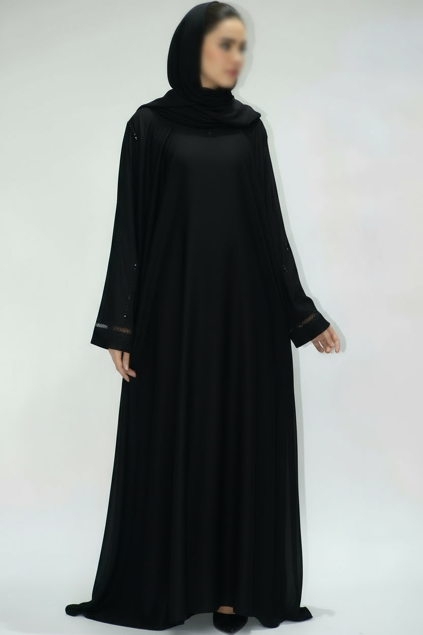 LAST ONE Sophia abaya in black