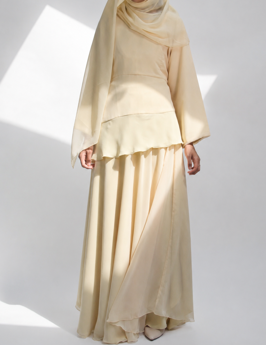 Butter belle skirt & top set