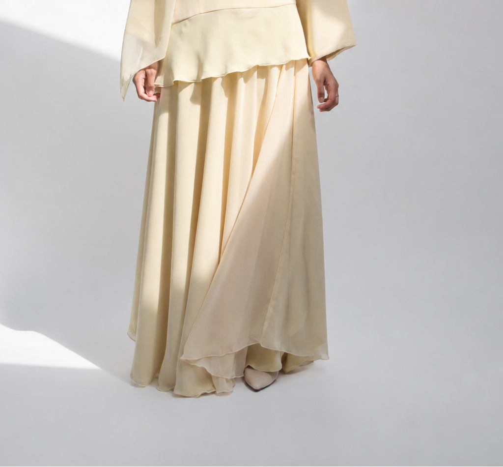 Butter belle skirt & top set
