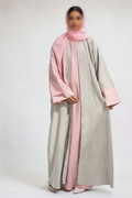 La Rosée linen Abaya