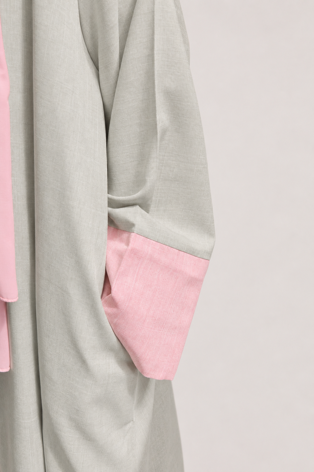 La Rosée linen Abaya