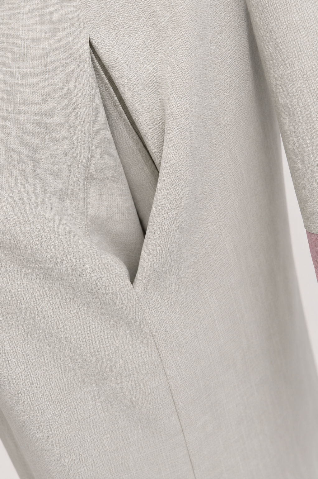 La Rosée linen Abaya