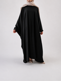 Classic Batwing Abaya in Black