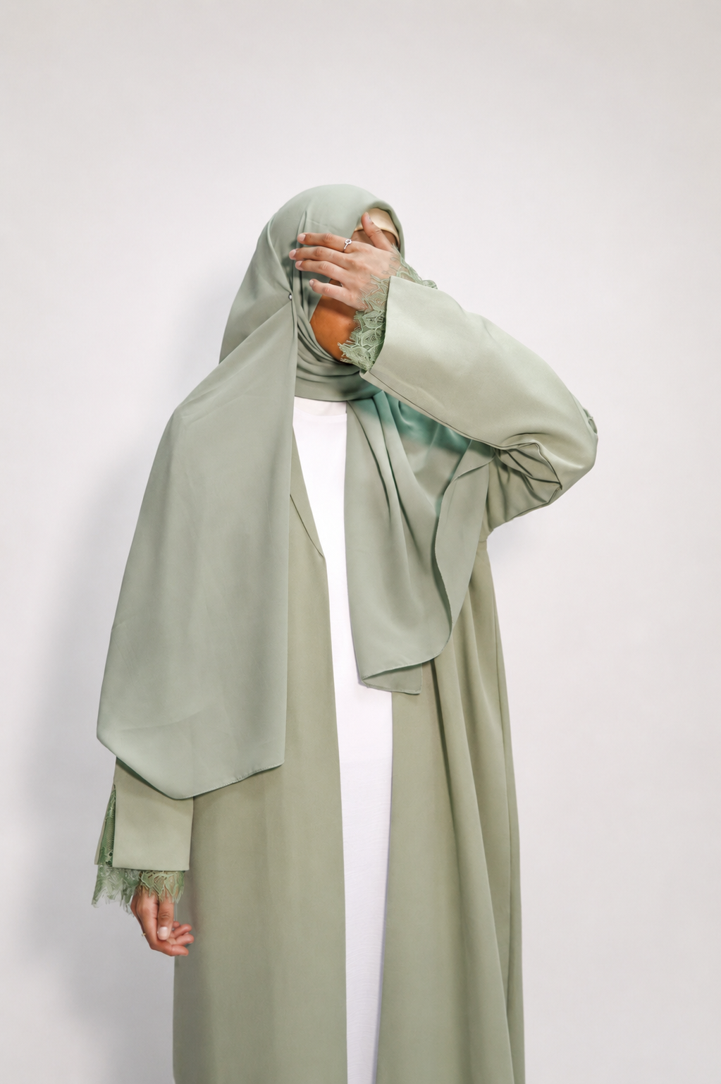 The Layali Lace Abaya