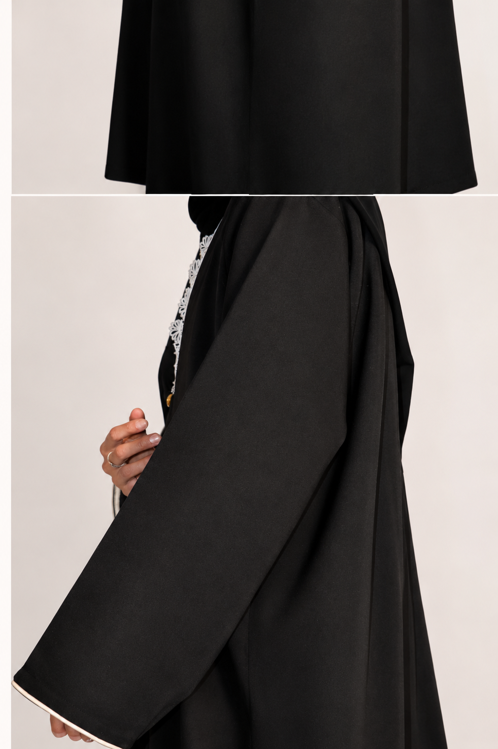 Jasmine Flower Lace Abaya