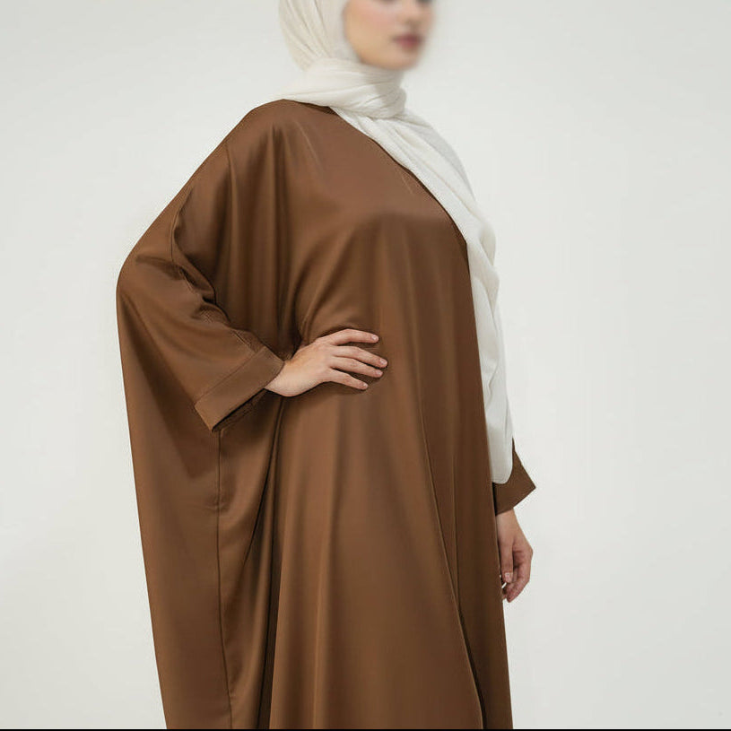 Classic Batwing Abaya Bronze