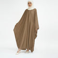 Signature Butterfly Abaya in mocha