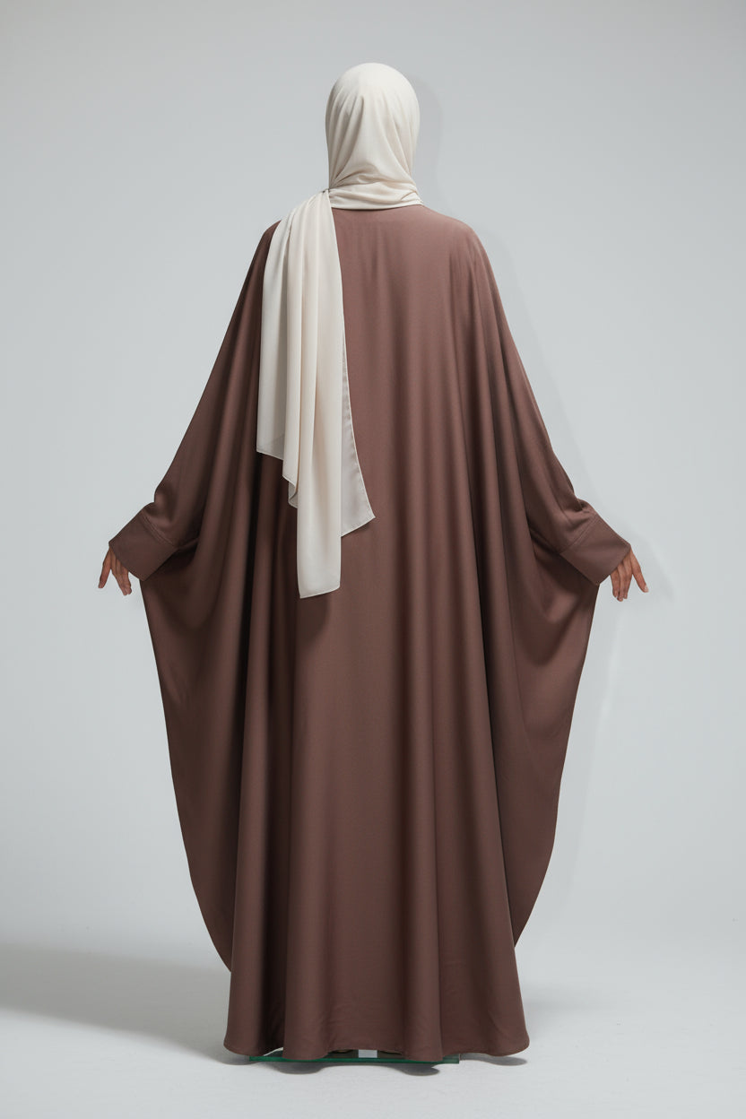 Signature Butterfly Abaya in rose LAST ONE