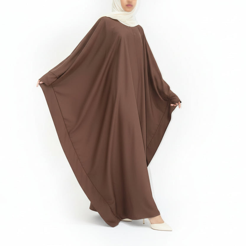 Signature Butterfly Abaya in rose LAST ONE