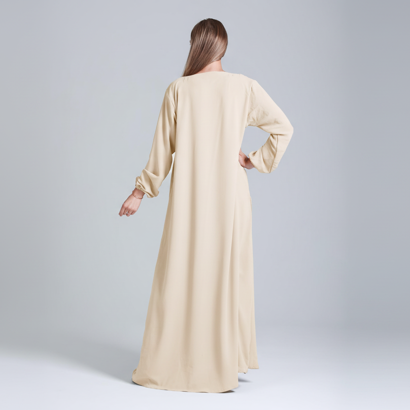 Desaturated back view