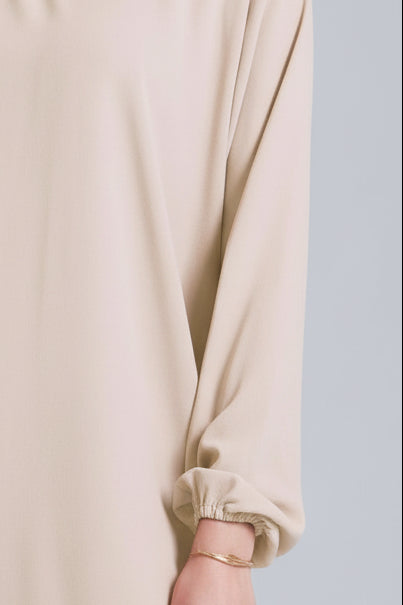 Basic abaya in cream