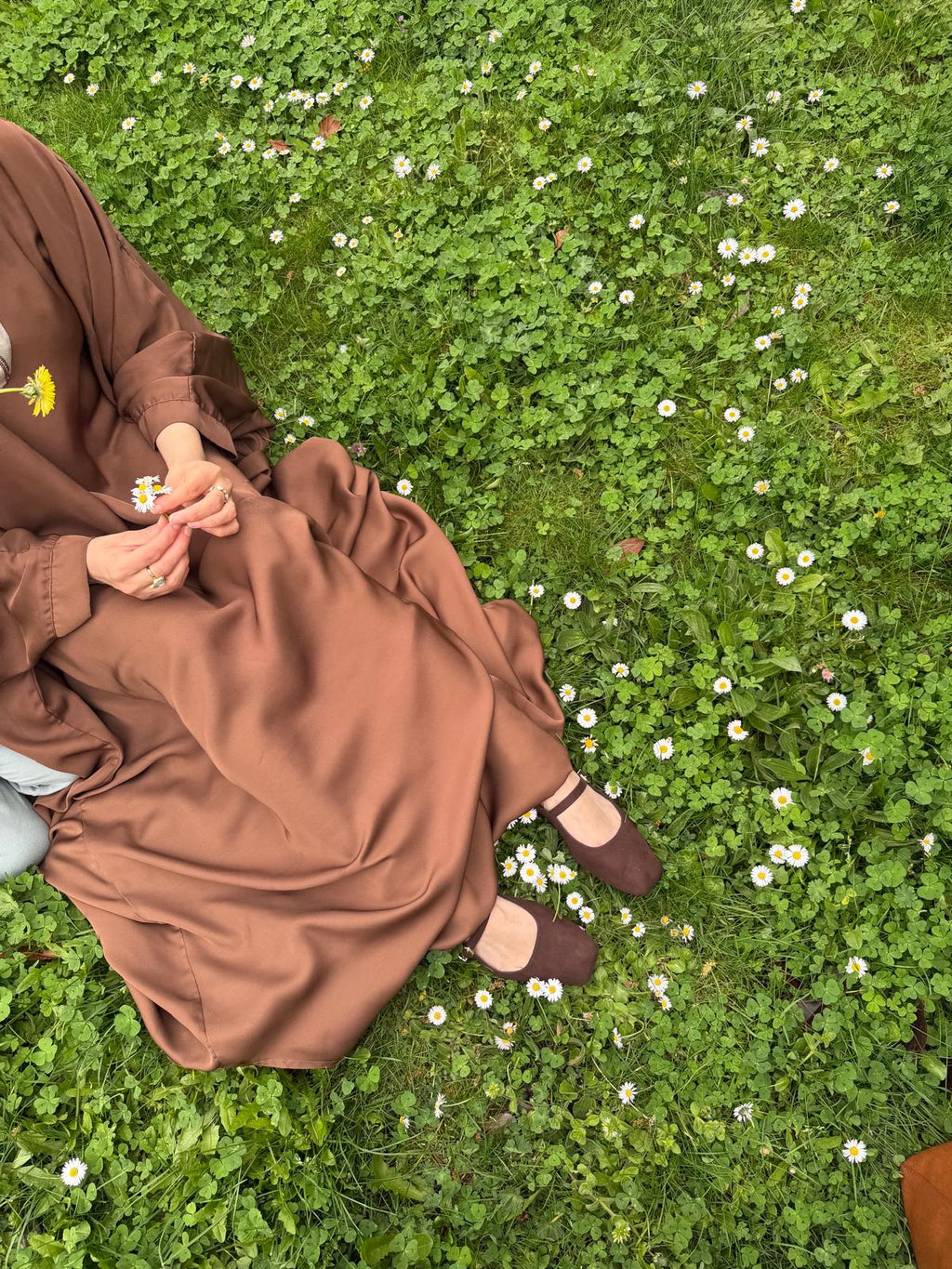 Classic Batwing Abaya in Bronze