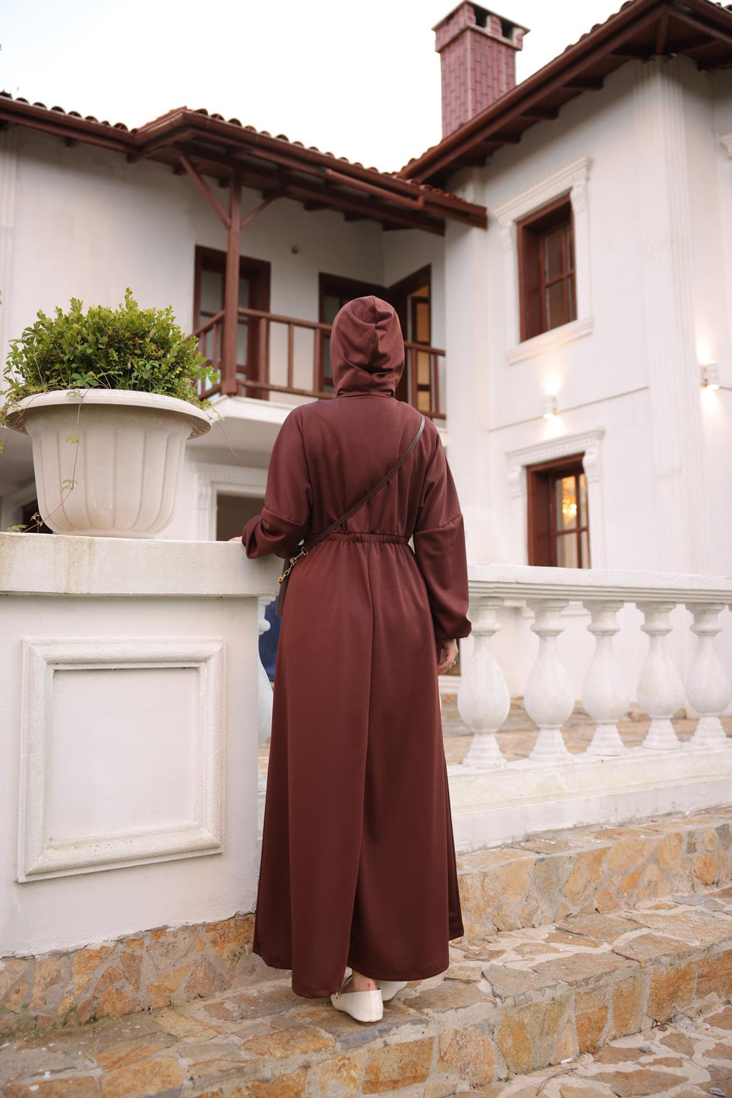 Hooded Sweatshirt Dress