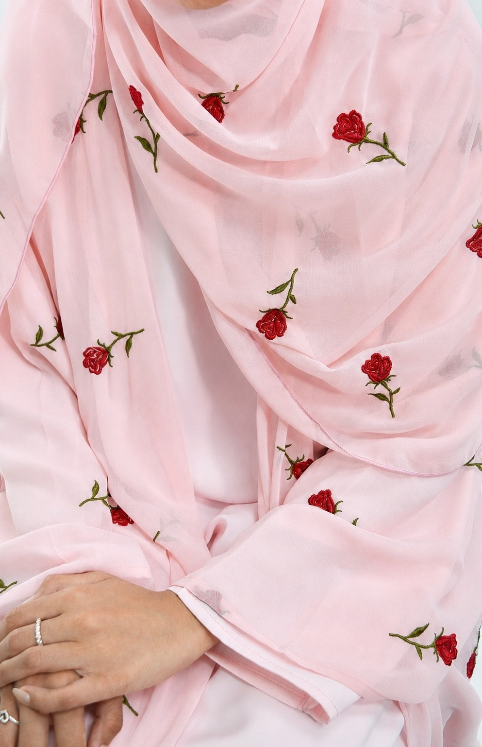 Rose d'Amour Abaya in Pink