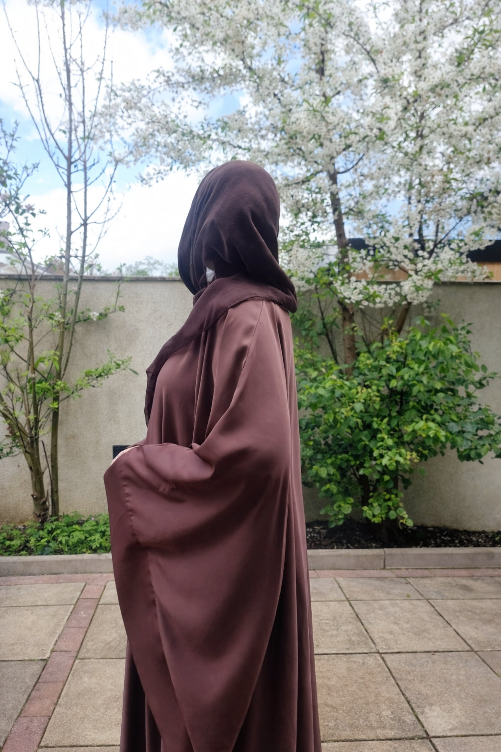 Signature Butterfly Abaya in Rose