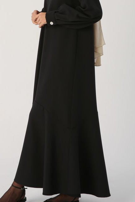 Hem Flare Dress