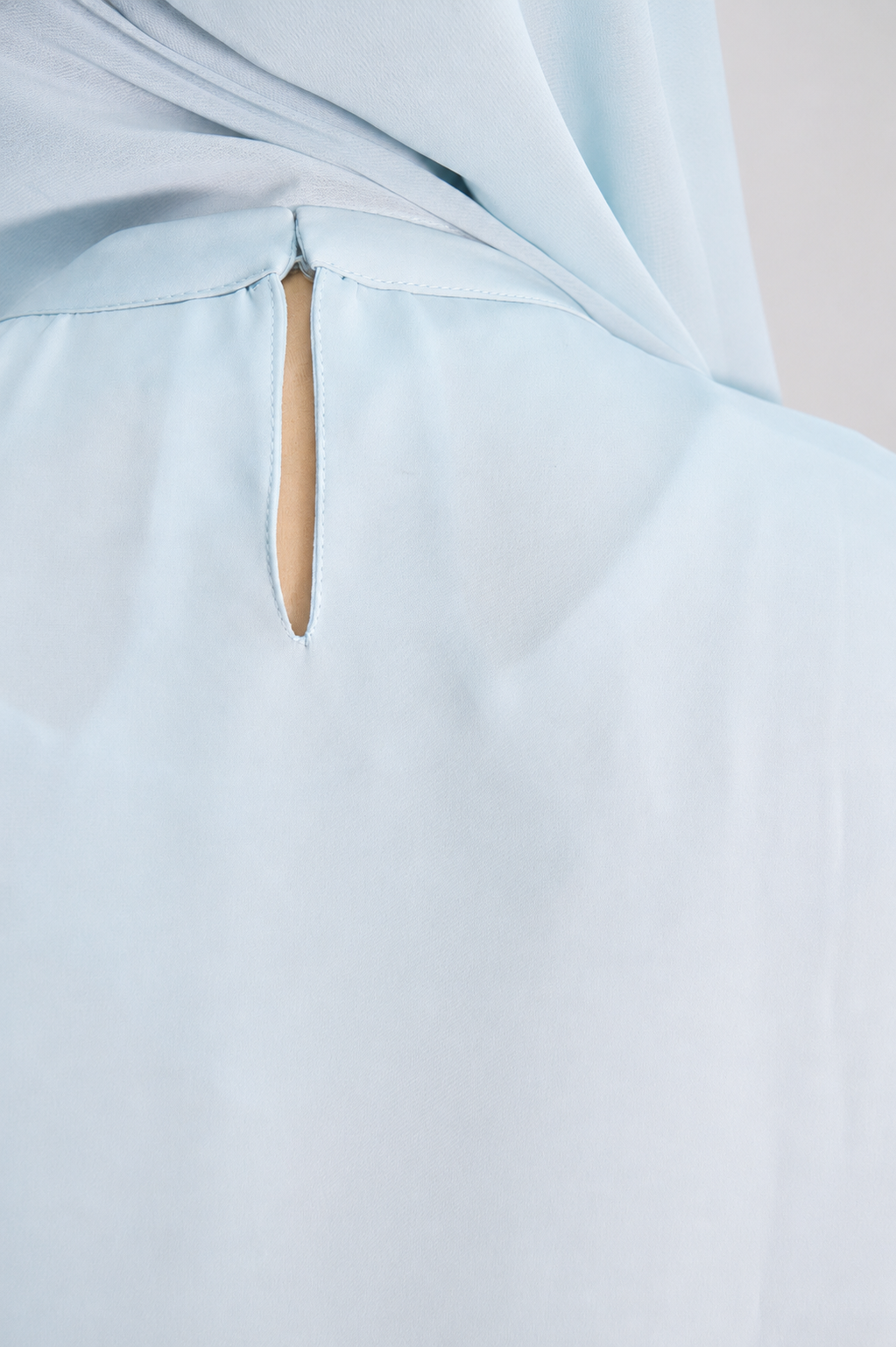 Bleu pastel Abaya